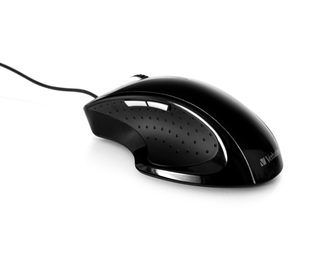 Verbatim VERBATIM Mysz Go Ergo czarna USB 49017 # - 1443397 - zdjęcie 3